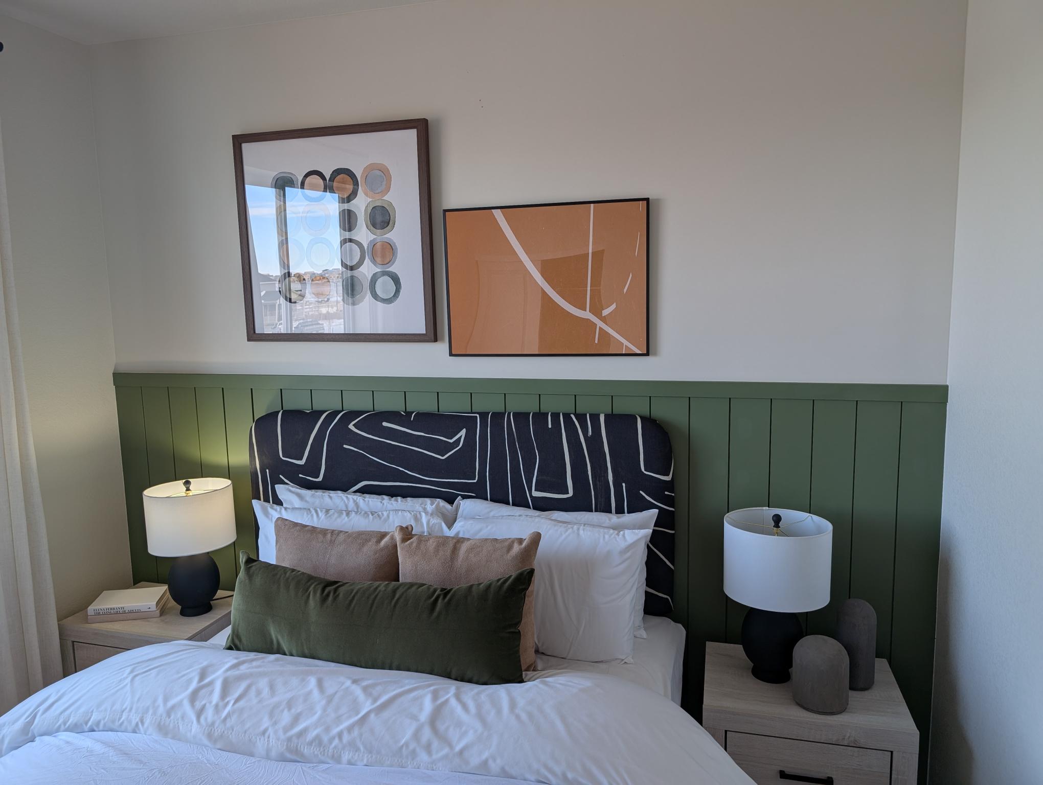 Beadboard wainscoting