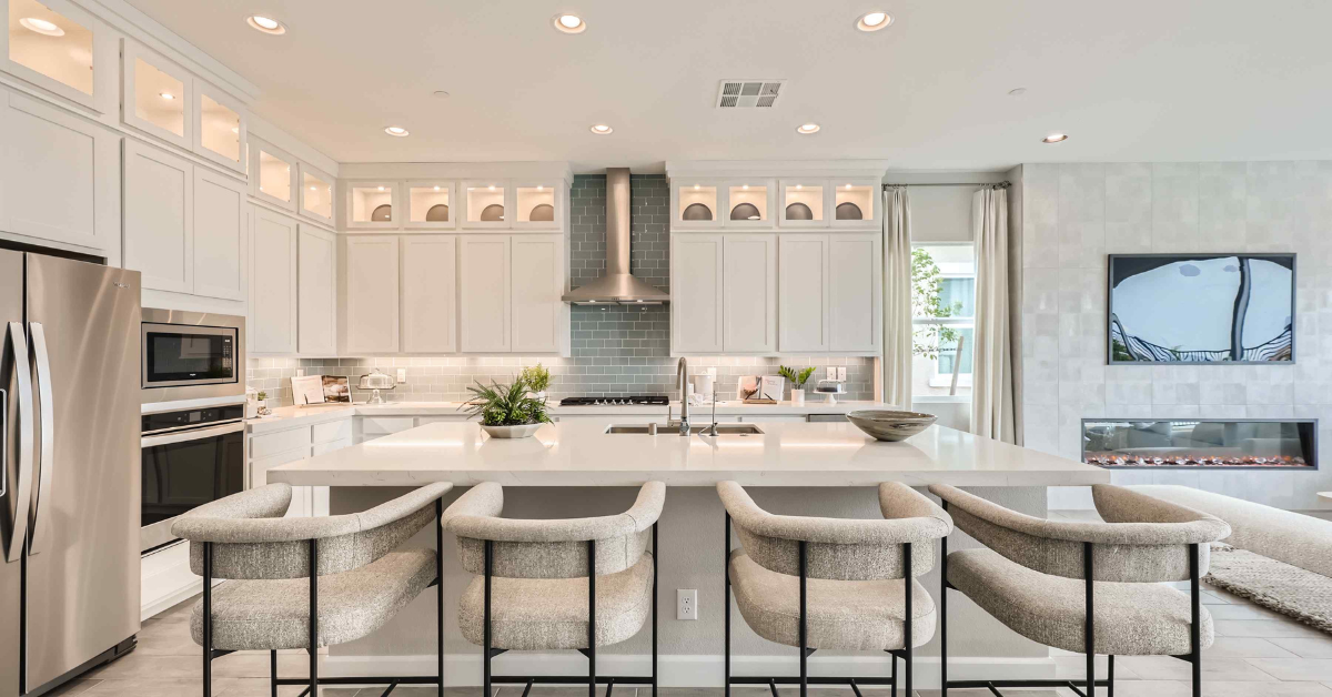 kitchen in new Century Communities home