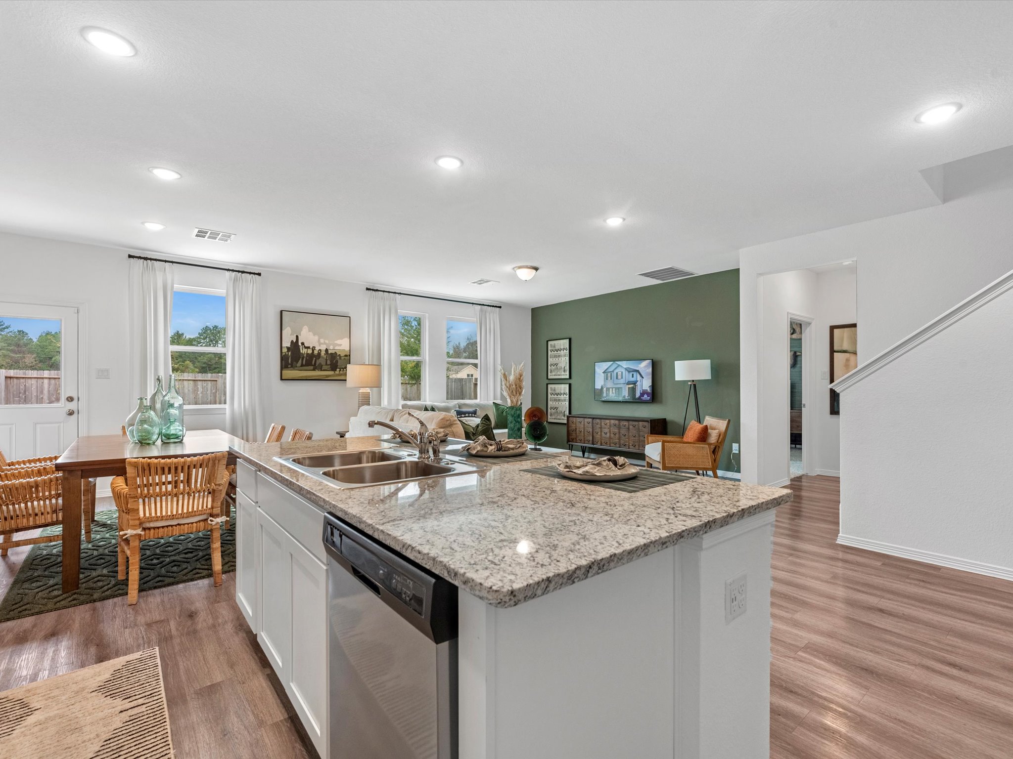 New homes at Magnolia Springs in Montgomery, Texas