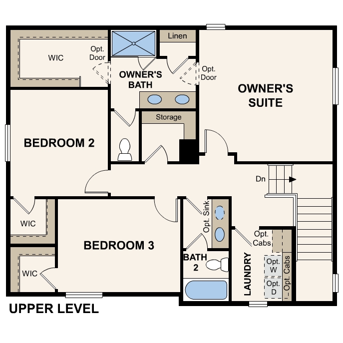 Diagram, engineering drawing. Mackenzie Floorplan, Upper Level
