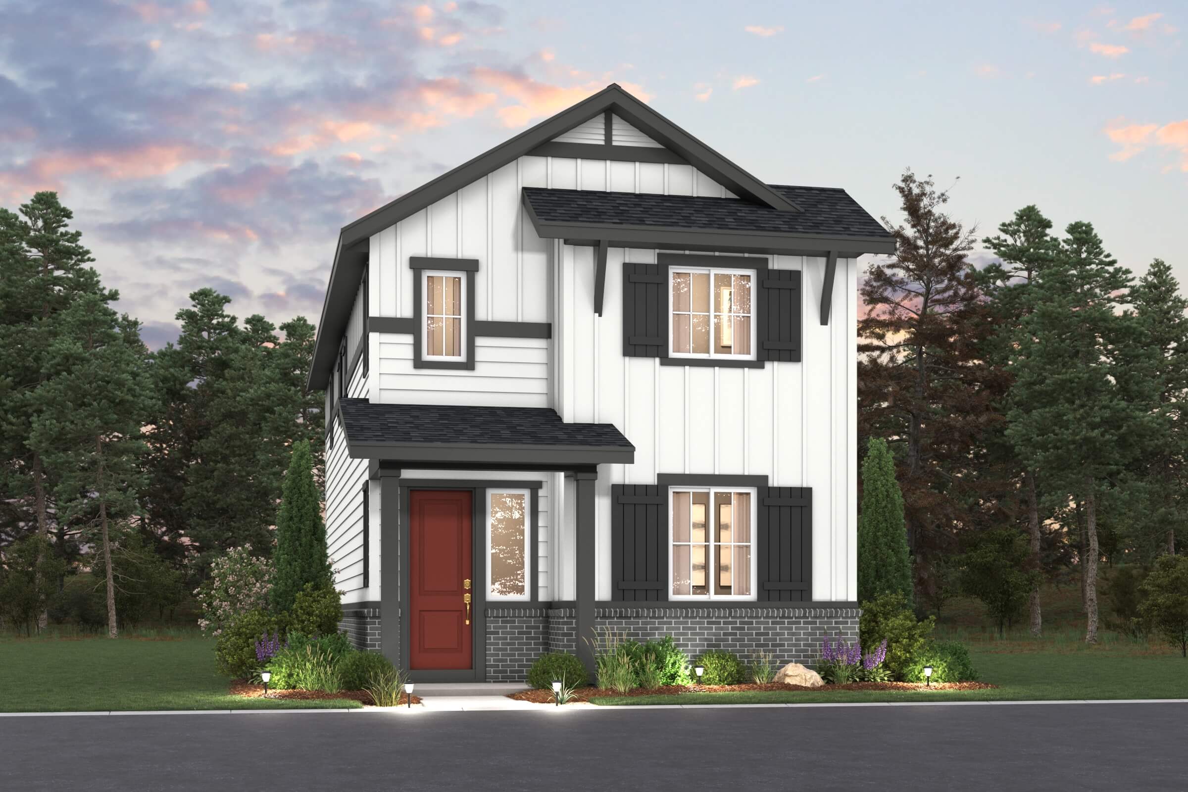 The Cambridge Plan Elevation A 