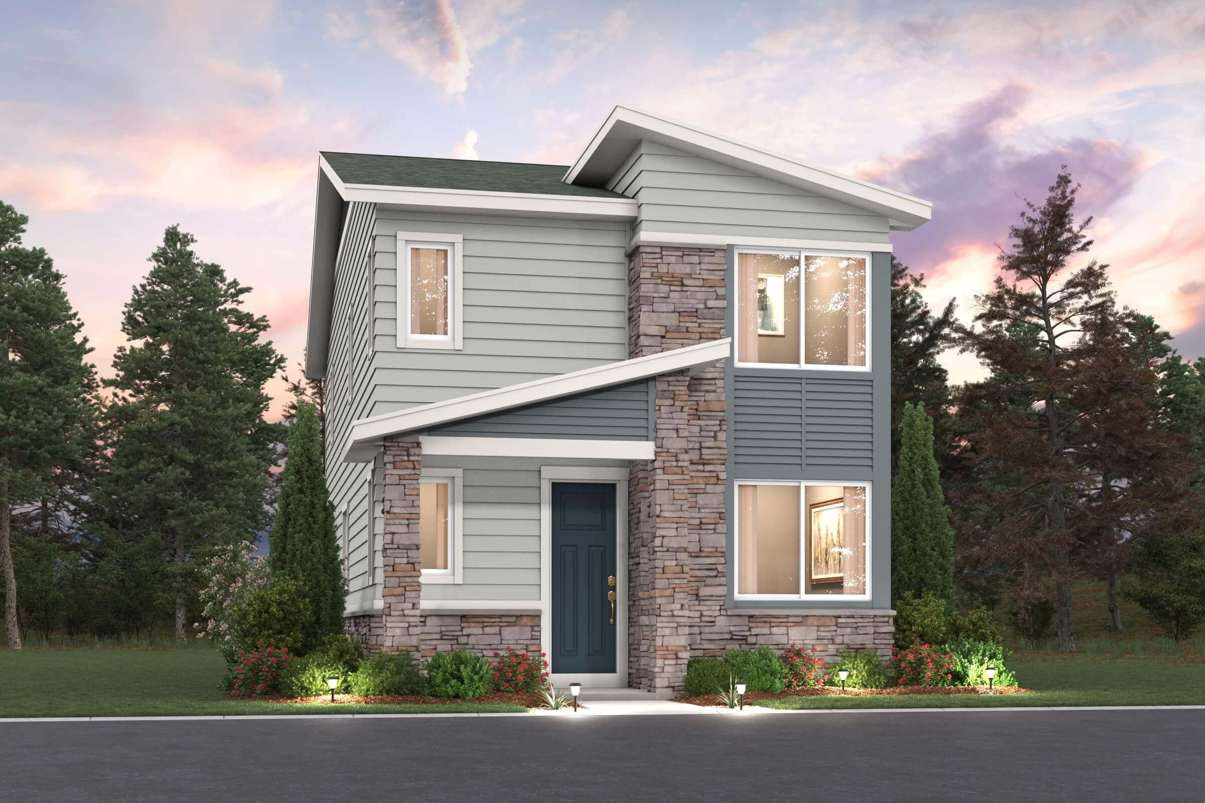 The Monroe Plan Elevation B 