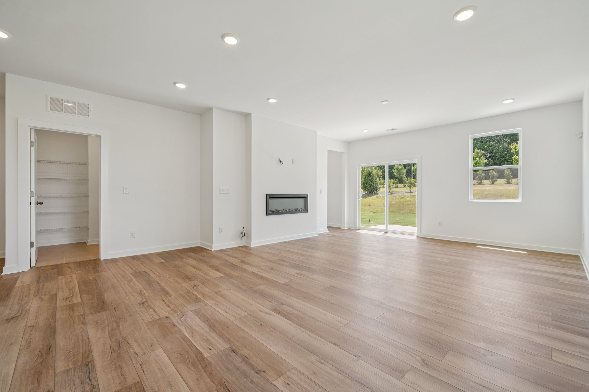 A large empty room.