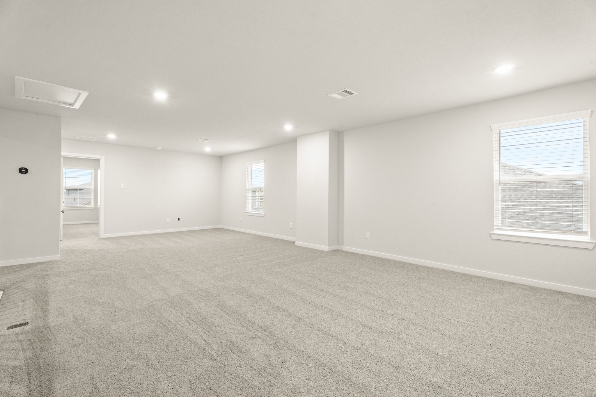 A large empty room.