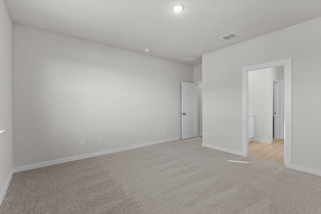 A room with white walls.