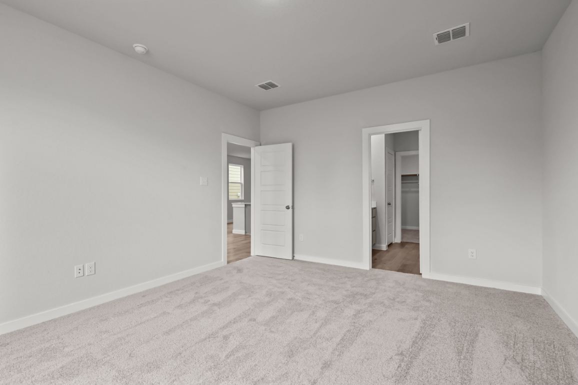 A room with white walls.